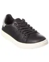 English Laundry Jamar Leather Sneaker In Black