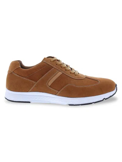 English Laundry Men's Cody Suede Sneakers In Cognac