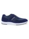 English Laundry Men's Cody Suede Sneakers In Navy