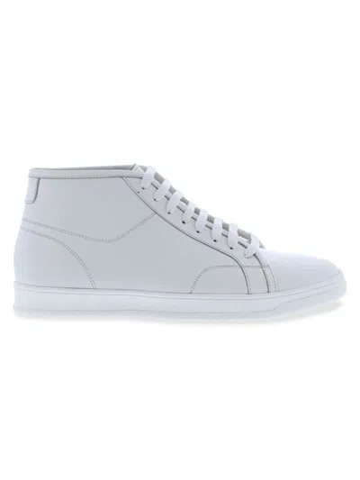English Laundry Men's Eros Mid-top Leather Sneakers In White