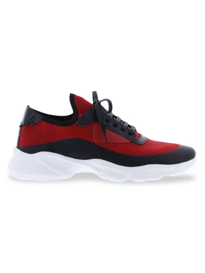 English Laundry Men's Kai Lace Up Athletic Sneakers In Red