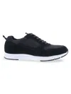 English Laundry Men's Kali Suede Sneakers In Black