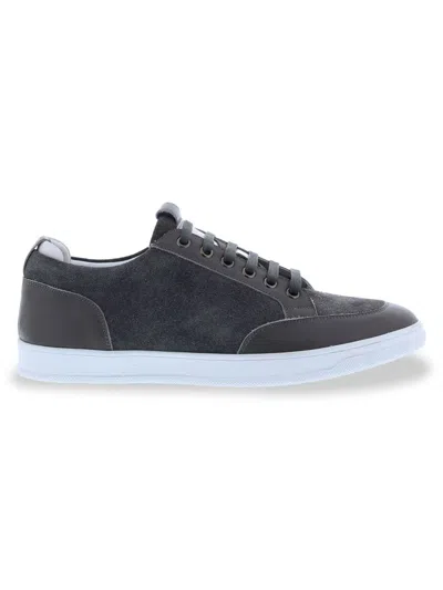 English Laundry Men's Kobi Suede & Leather Sneakers In Grey