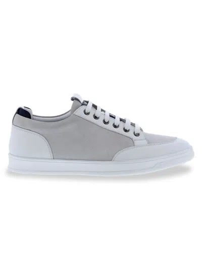 English Laundry Men's Kobi Suede & Leather Sneakers In White