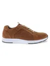 English Laundry Lotus Suede Sneaker In Cognac