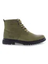 English Laundry Men's Lyle Sawtooth Leather Boots In Black