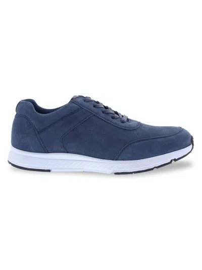 English Laundry Men's Noel Suede Sneakers In Navy