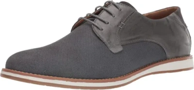 Pre-owned English Laundry Men's Reece Oxford In Grey