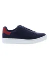 English Laundry Men's Travis Low-top Leather Sneakers In Navy
