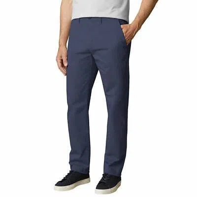 Pre-owned English Laundry Mens Pants Blue Chino Twill Stretch Straight Leg Pockets