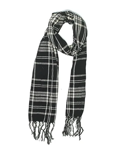 Pre-owned English Laundry Scarf In Black