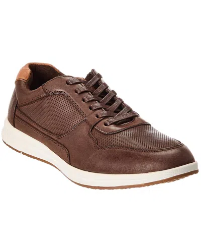 English Laundry Sonny Leather Sneaker In Brown