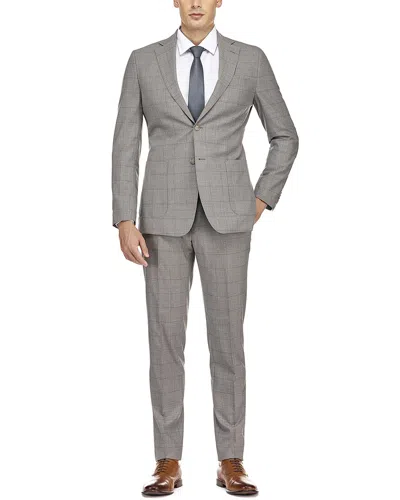 English Laundry Wool-blend Suit In Brown