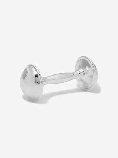 English Trousseau Baby Silver Plated Rattle One Size By Childsplay Clothing