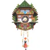 Engs Tler Battery-operated Clock - Mini Size With Music/chimes - 6.5"h X 5.5"w X 3.5"d