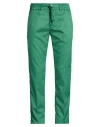 Enjoy Man Pants Green Size 40 Polyester, Elastane