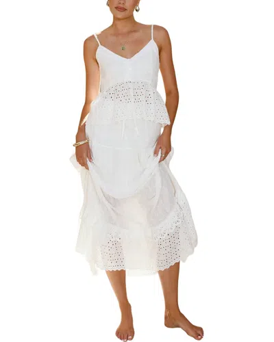 Enjoy Petra 2pc Top & Skirt Set In White