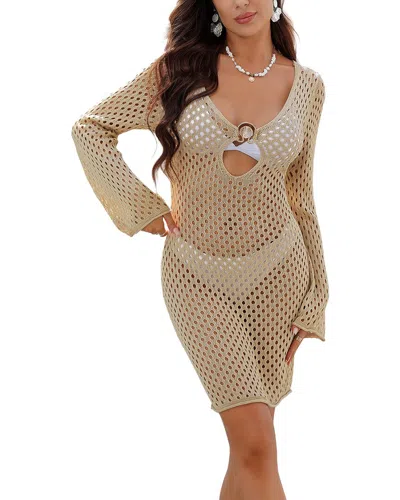 Enjoy Petra Beach Dress In Neutral
