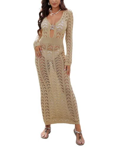 Enjoy Petra Beach Dress In Neutral