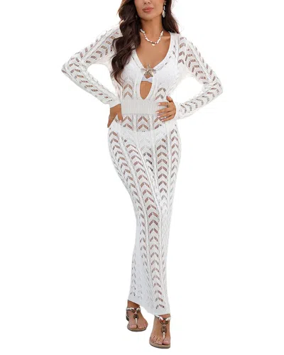 Enjoy Petra Beach Dress In White