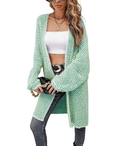 Enjoy Petra Cardigan In Green