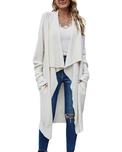 Enjoy Petra Cardigan In White