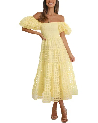 Enjoy Petra Dress In Yellow