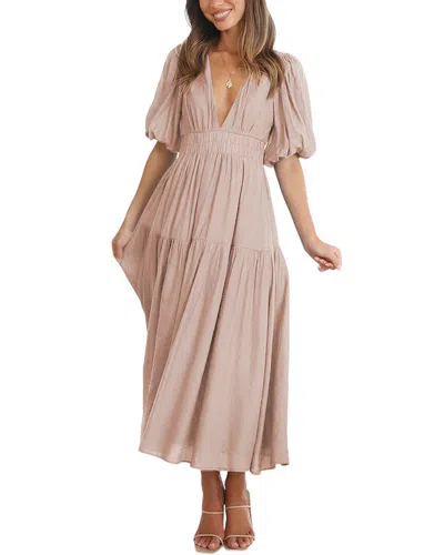 Enjoy Petra Maxi Dress In Neutral