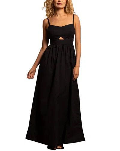 Enjoy Petra Maxi Dress In Black