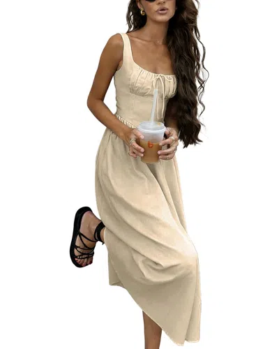 Enjoy Petra Maxi Dress In Brown