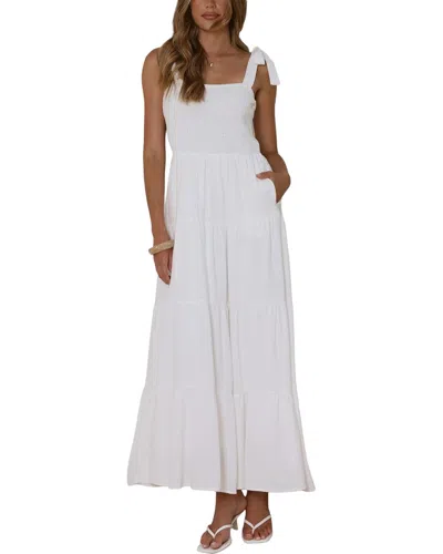 Enjoy Petra Maxi Dress In White