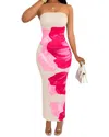 Enjoy Petra Midi Dress In White