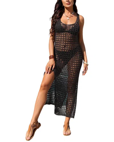 Enjoy Petra Midi Dress In Black