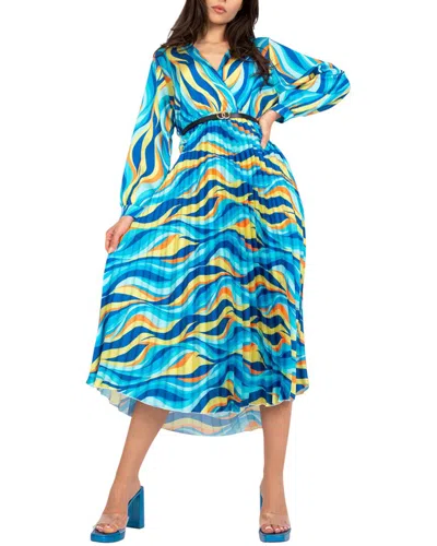 Enjoy Petra Midi Dress In Blue