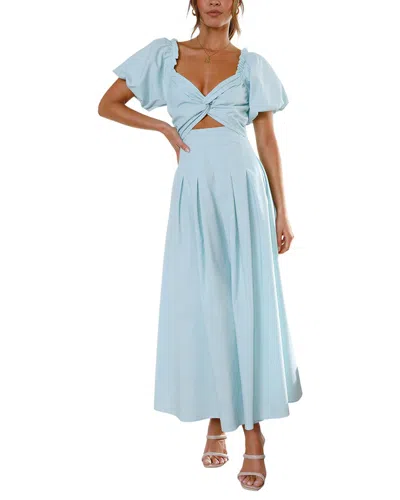 Enjoy Petra Midi Dress In Blue