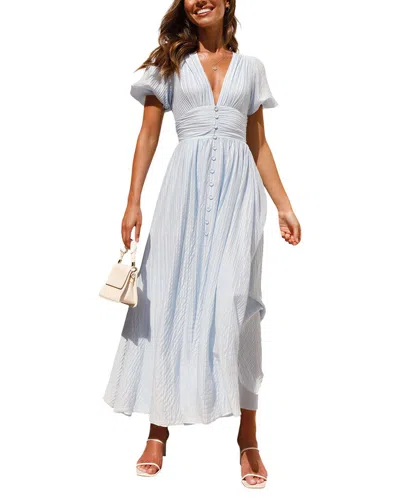 Enjoy Petra Midi Dress In Blue