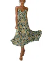 Enjoy Petra Midi Dress In Multi