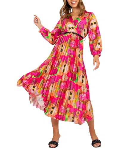 Enjoy Petra Midi Dress In Red