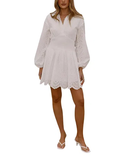 Enjoy Petra Mini Dress In White