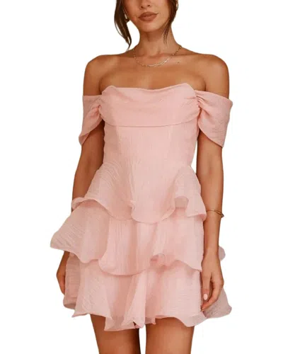 Enjoy Petra Mini Dress In Pink