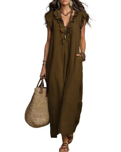 Enjoy Petra Olivia Taylor Jumpsuit In Green