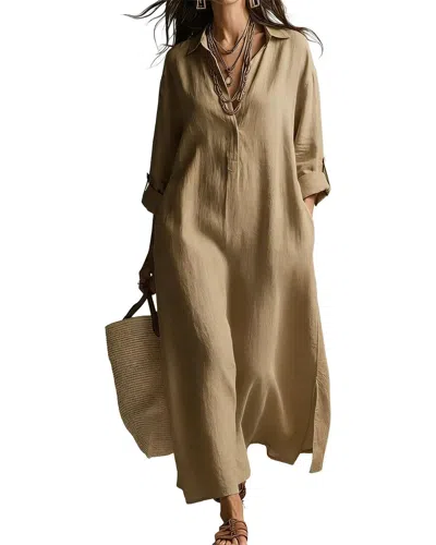 Enjoy Petra Olivia Taylor Maxi Dress In Green