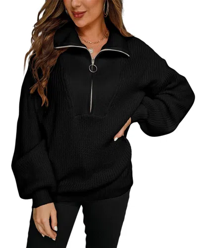 Enjoy Petra Pullover In Black
