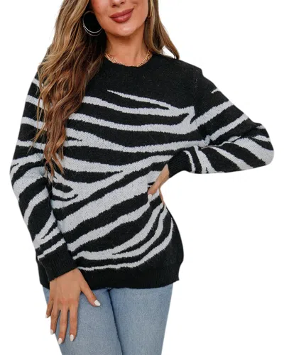 Enjoy Petra Pullover In Black