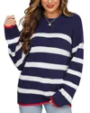 Enjoy Petra Pullover In Blue