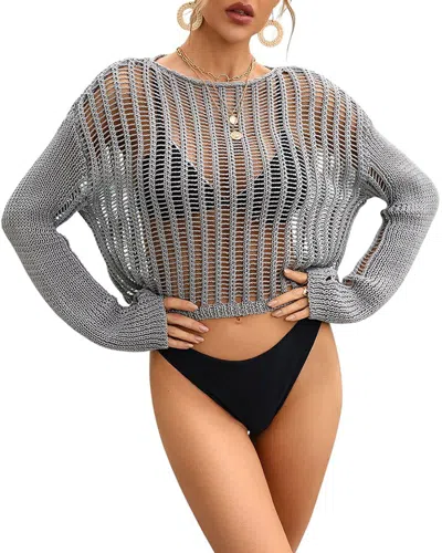 Enjoy Petra Pullover In Gray
