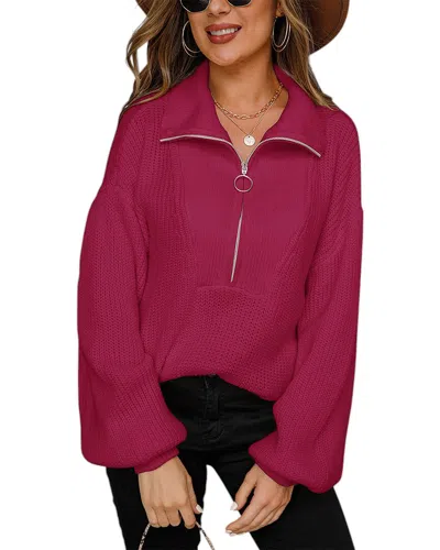 Enjoy Petra Pullover In Red
