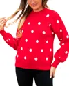 Enjoy Petra Sweater In Red