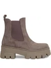 Ennequadro Boot Crust In Brown