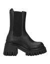 Ennequadro Woman Ankle Boots Black Size 6 Calfskin